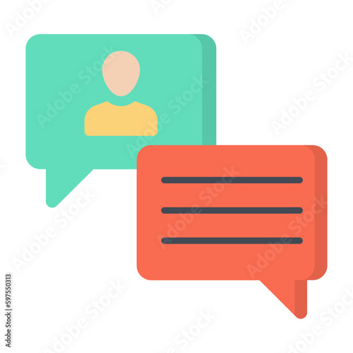 Consulting Flat Icon