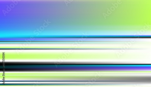 Abstract defocused horizontal background with horizontal smooth blurred lines. Vector eps