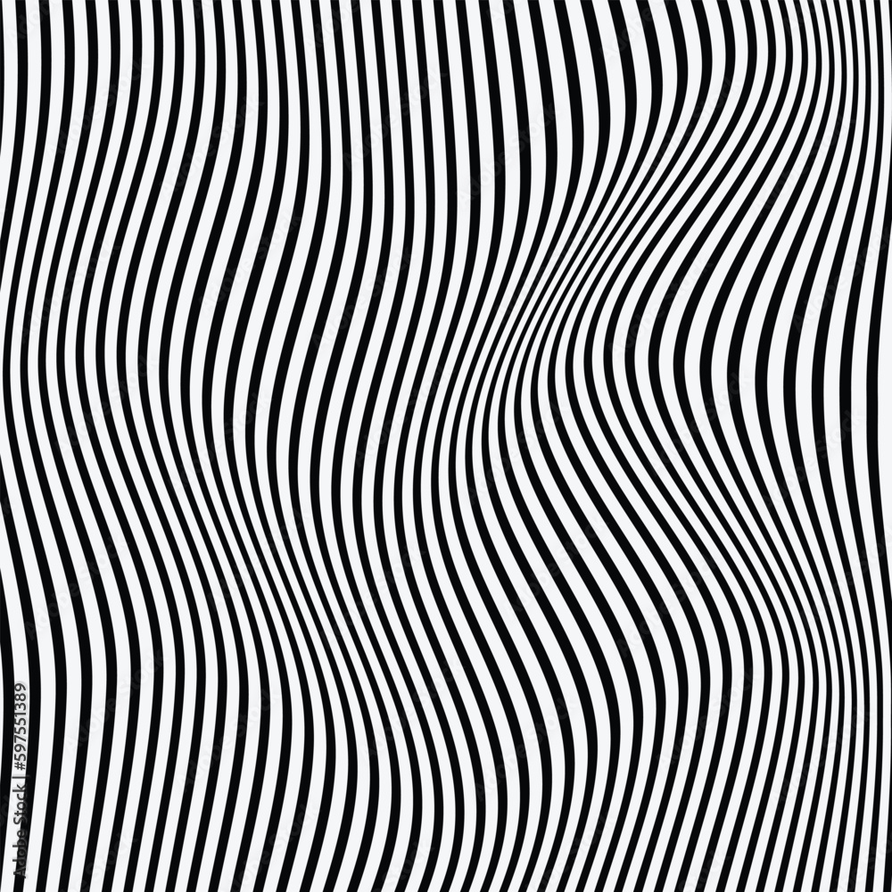 abstract modern seamless vertical line wave pattern. - obrazy, fototapety, plakaty 
