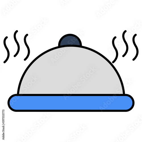 Trendy design icon of cloche