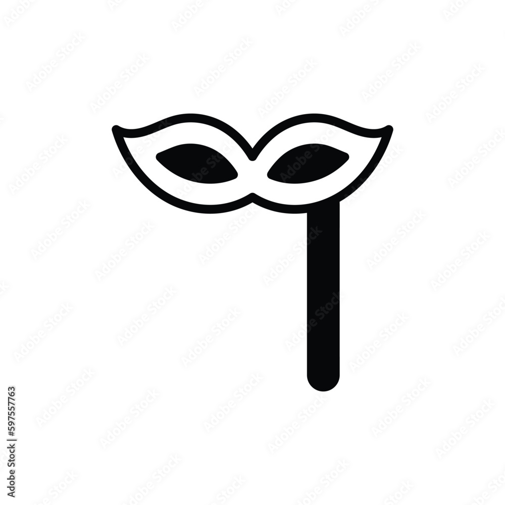Eye Mask icon design with white background stock illustration Eye Mask icon design with white background stock illustration