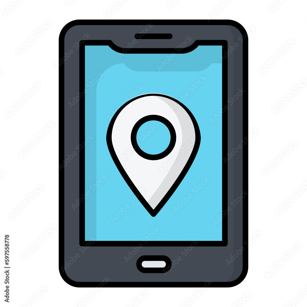 App Navigation Line Color Icon App Navigation Line Color Icon