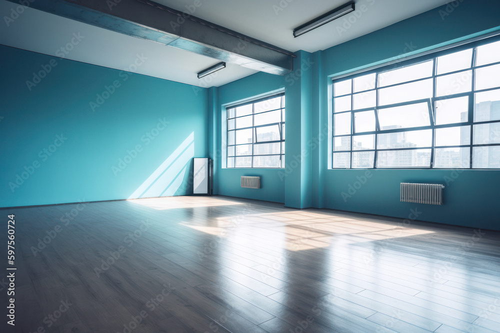 empty room with a window empty room with a window
