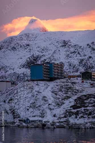 Sisimiut - a town in Greenland photo