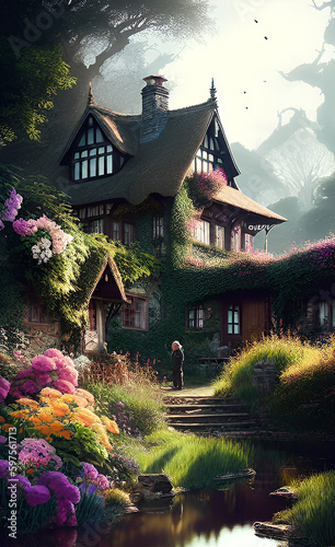 Enchanted Gardens: Exploring Castles and Cottages like a Fairytale Journey