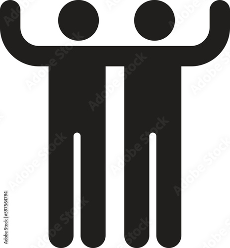 friends vector icon, relationship, people icon