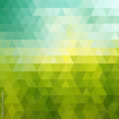 Beautiful festive background. Bright colorful triangles. Vector design template. eps 10