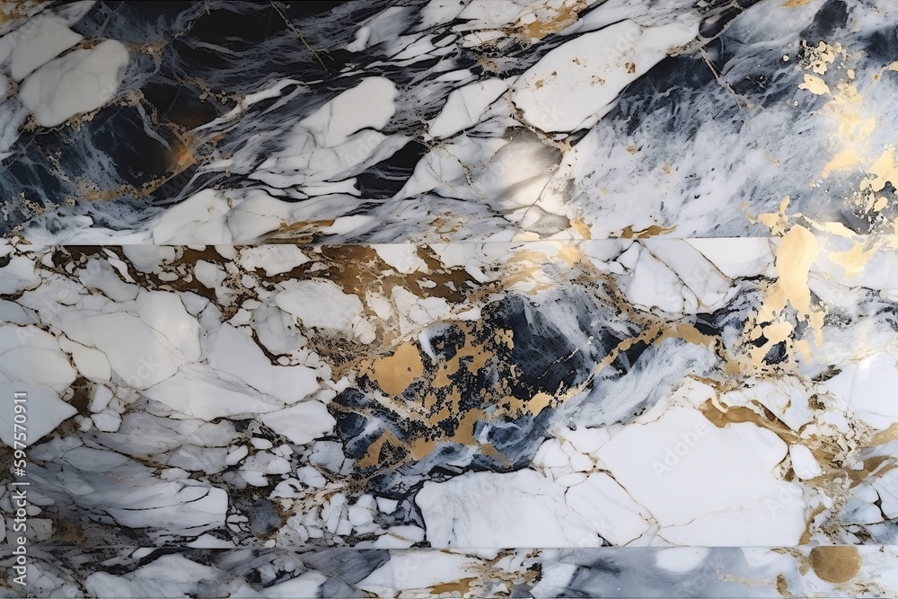 Fototapeta premium Digitally created unique texture such as marble. Generative Ai.