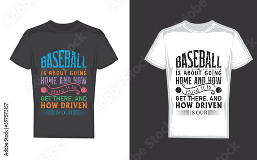 Baseball t-shirt Design 