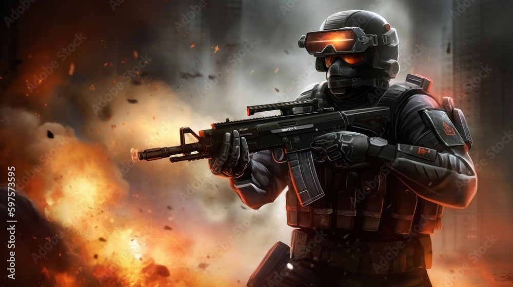 Military Gaming Art Background Wallpaper Military Gaming Art Background Wallpaper