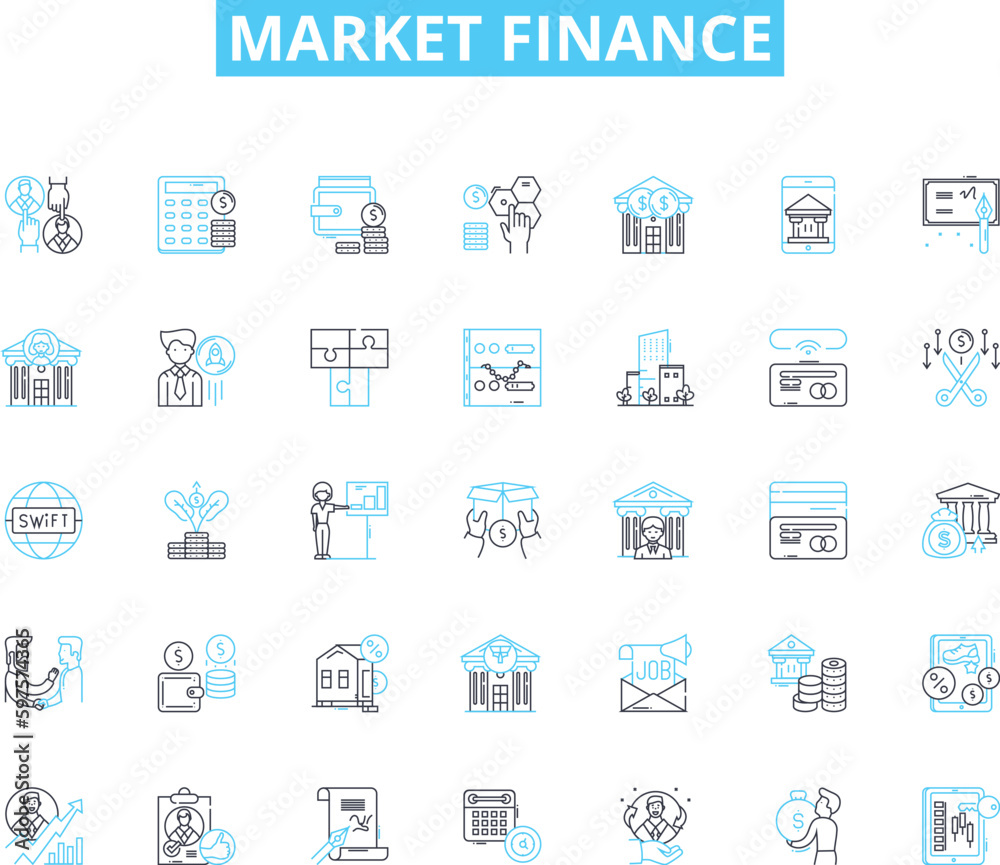 market finance linear icons set. Investments, Securities, Stocks, Bonds, Hedging, Asset allocation, Derivatives line vector and concept signs. Risk management,Diversification,Portfolio outline market finance linear icons set. Investments, Securities, Stocks, Bonds, Hedging, Asset allocation, Derivatives line vector and concept signs. Risk management,Diversification,Portfolio outline