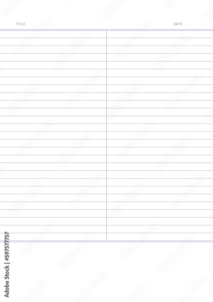 line note template with a simple and minimal style. Note, scheduler, diary, calendar planner document template illustration. line note template with a simple and minimal style. Note, scheduler, diary, calendar planner document template illustration.
