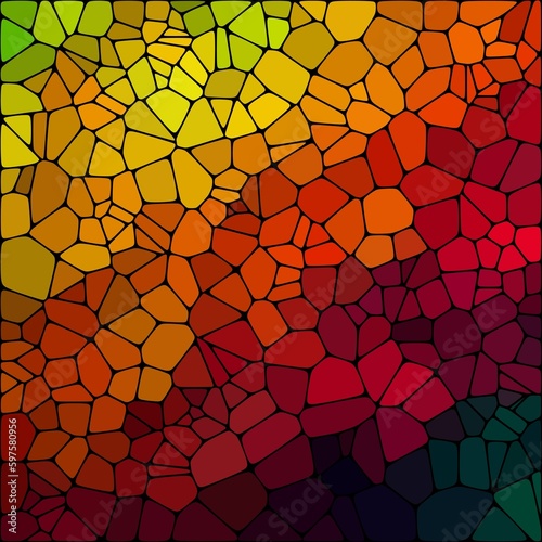 Geometric background consisting of color pebbles. polygonal style. eps 10