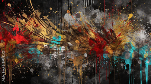 Wallpaper - light texture / (design by AI & A86) photo