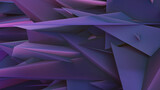 fondo abstracto compuesto por formas geométricas en tonos violetas que recuerdan al mineral amatista