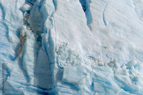 Fototapeta Naklejka Na Ścianę i Meble -  Natural Glacier Texture