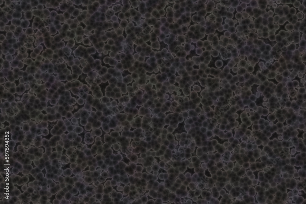 Fototapeta premium design modern huge amount of bio bacterias digitally drawn background or texture illustration