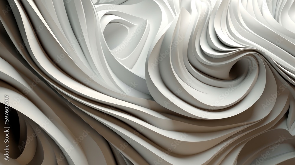 Obraz premium Abstract 3D Background. Generative AI