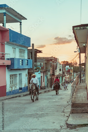 In the alleys and historic districts of Trinidad