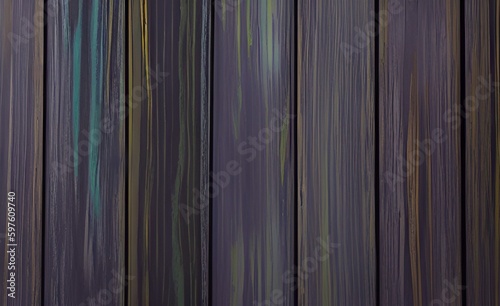 Dark wood texture background. Old grunge vintage effect texture background wall. Digital art illustration