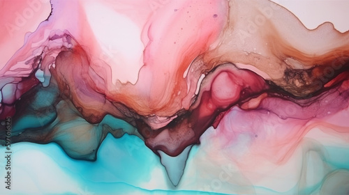 Marble inc abstract background. Illustration AI Generative.