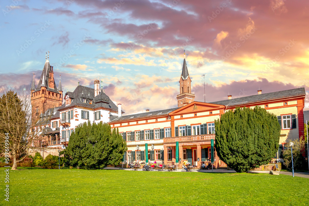 Fototapeta premium Park, Weinheim, Deutschland