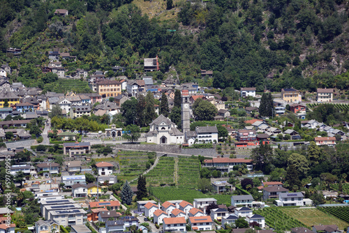 Das Dorf Verscio im Centovalli, Kanton Tessin