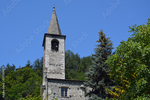 Chiesa San Remigio in Loco, Valle Onsernone, Kanton Tessin
