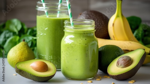 Delicious and nutritious smoothie that can help boost energy and support overall health. Include a mix of fruits, vegetables, and other healthy ingredients, and explain the benefits of each component