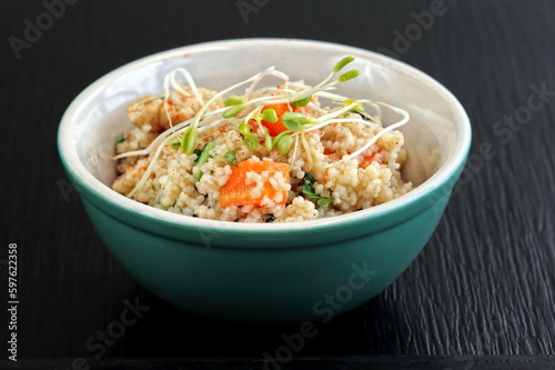 Moroccan couscous with grains
