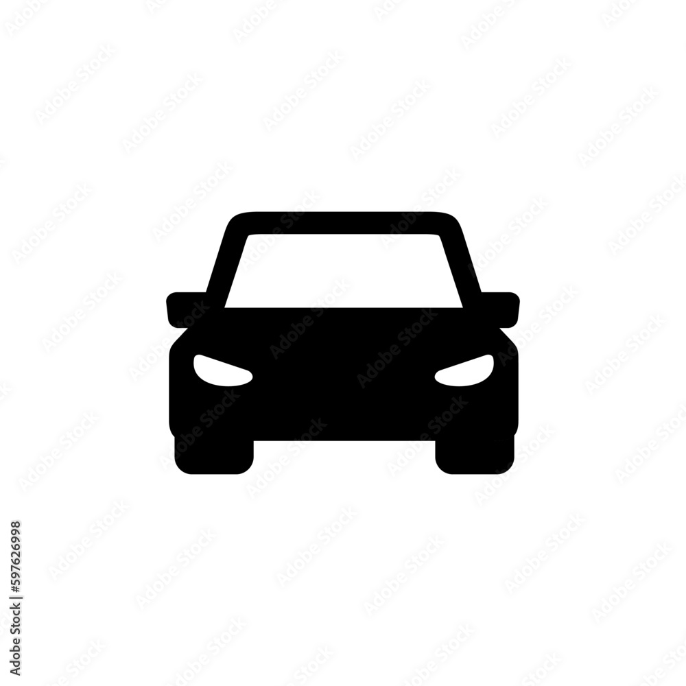 Car icon vector. Car sign. sedan Car icon vector. Car sign. sedan