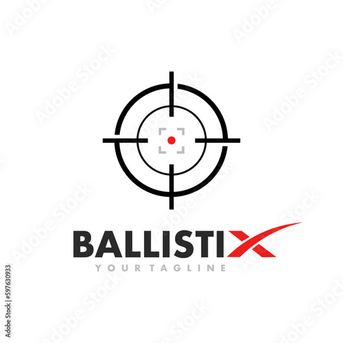 Missile Ballistic Logo Design Vector