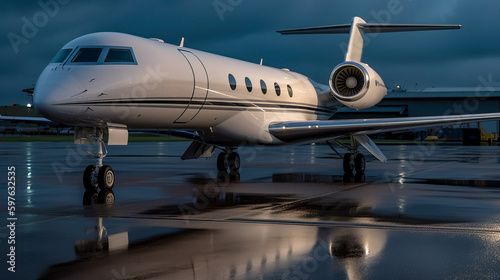 Gulfstream Aerospace G550 luxury business jet