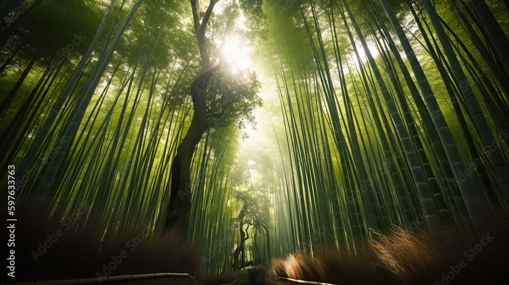 Whispers of Green: Arashiyama Bamboo Grove's Serenity