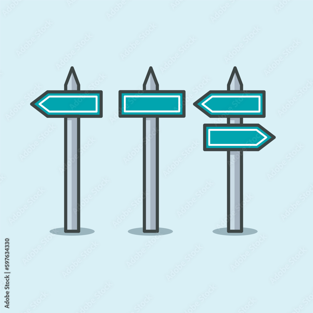 Vector Illustration of Sign Arrow Object Design Vector Illustration of Sign Arrow Object Design