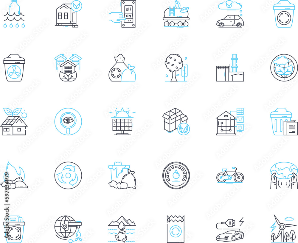 Conservation linear icons set. Preservation, Sustainability, Restoration, Protection, Environment, Ecology, Biodiversity line vector and concept signs. Habitat,Wildlife,Natural outline Generative AI Conservation linear icons set. Preservation, Sustainability, Restoration, Protection, Environment, Ecology, Biodiversity line vector and concept signs. Habitat,Wildlife,Natural outline Generative AI