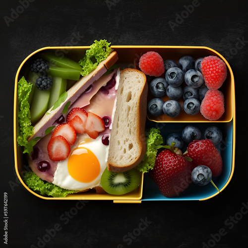 food on the table