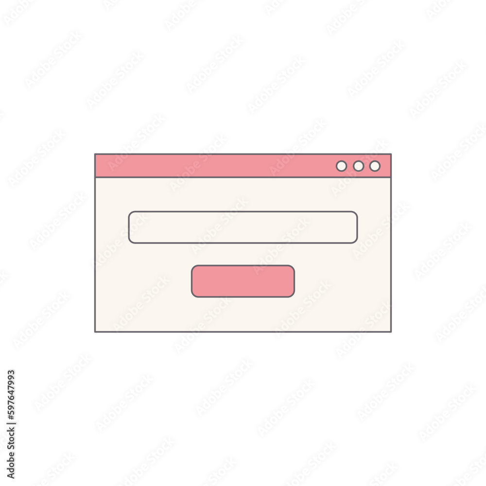 Retro UI Window Shape Retro UI Window Shape