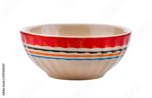 ceramic bowl isolated on transparent png