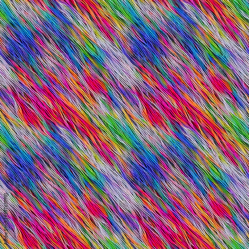 AI-Generated. Many threads of different colors. Colorful background