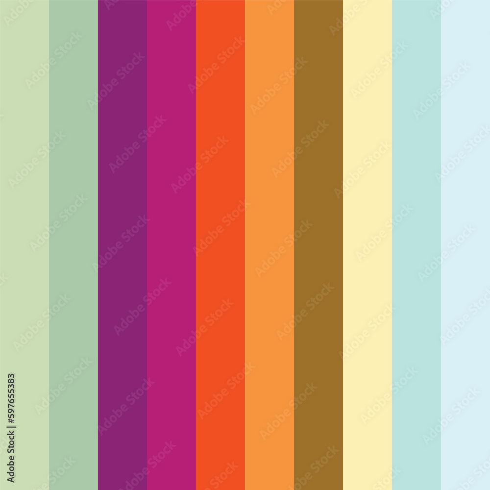 Collection Color palette, Pastel. Flat vector illustration. Include the color of the pastel color collection.