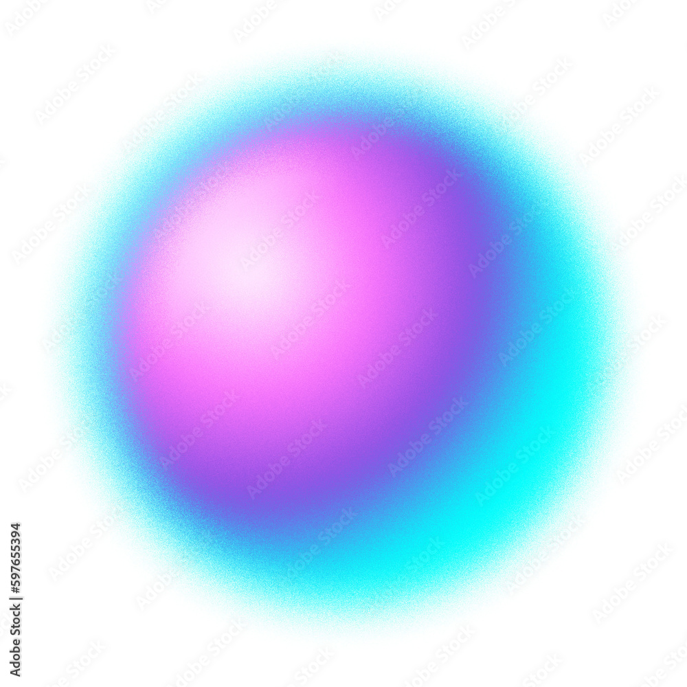 Blurred Radial Gradient Aura