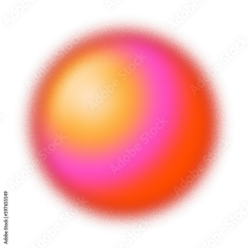 Blurred Radial Gradient Aura