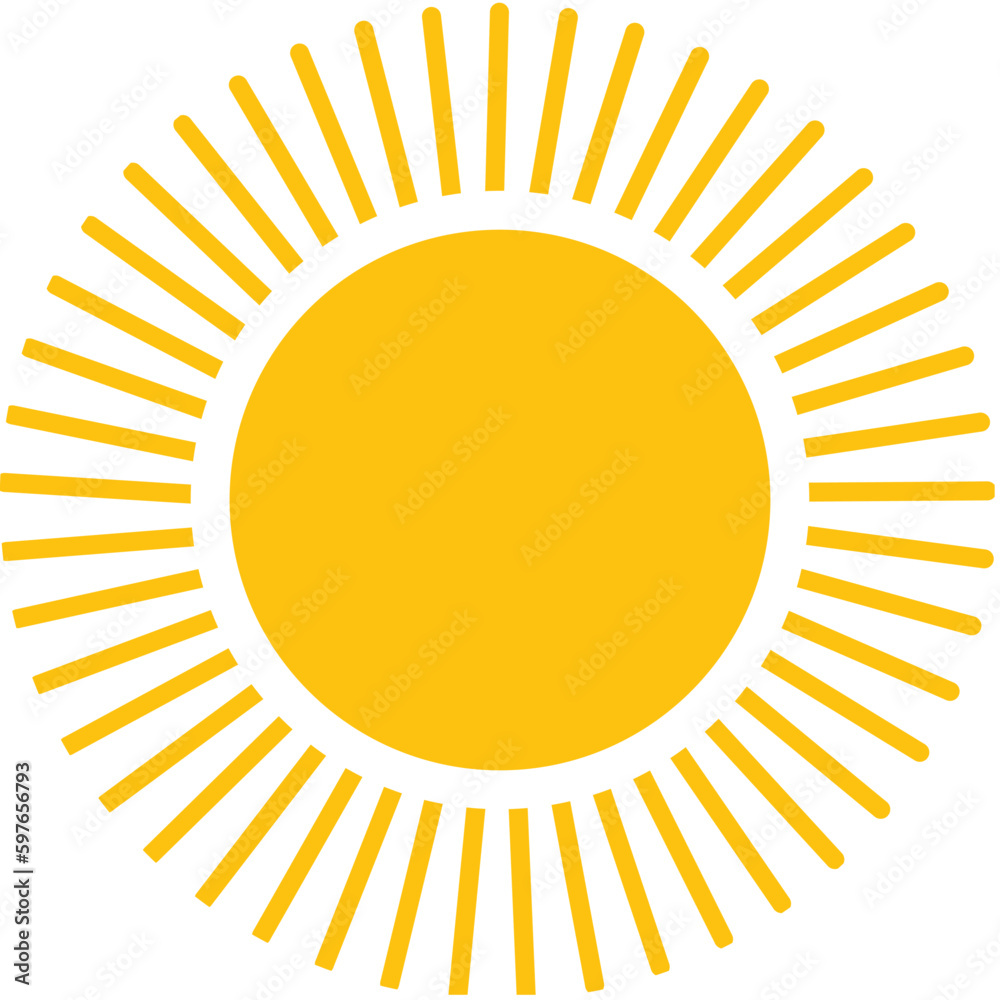 Sun Golden Light Element Sun Golden Light Element