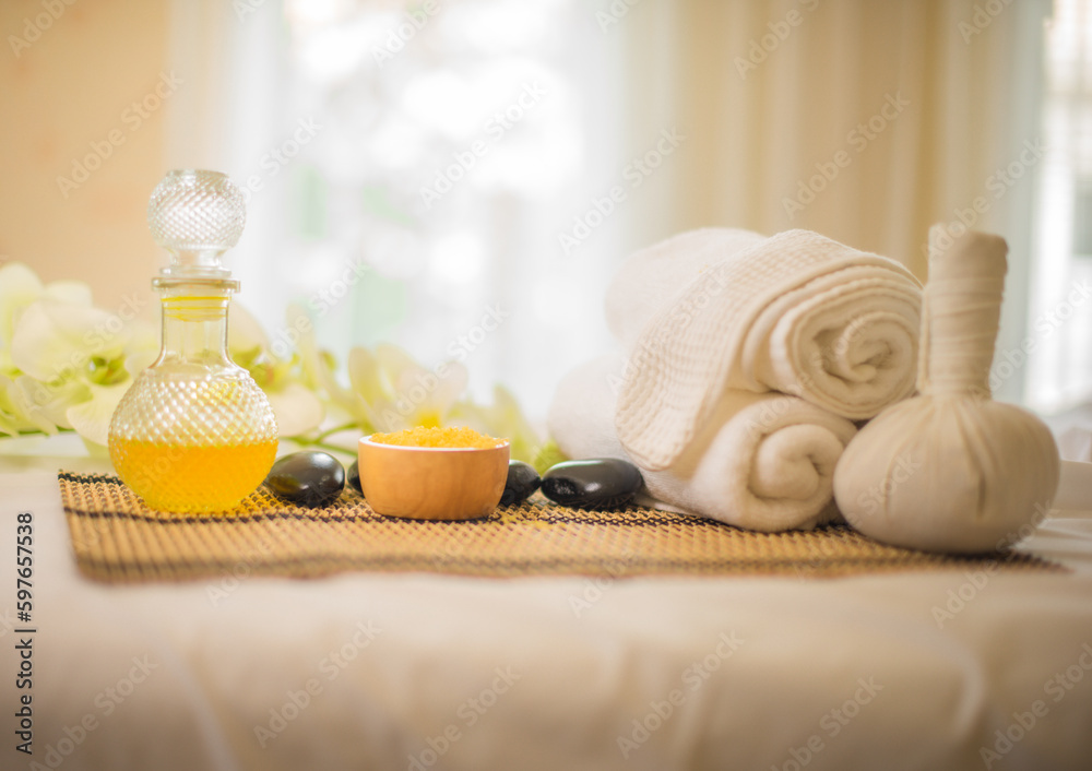The herbal compresses and spa salts are also part of the treatment, but the golden oil is the star of the show.