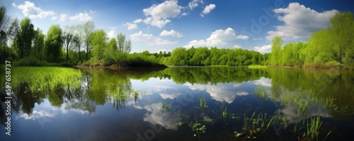 Pristine, crystal-clear lak...