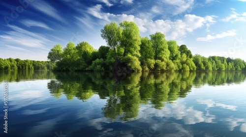 Pristine, crystal-clear lak...