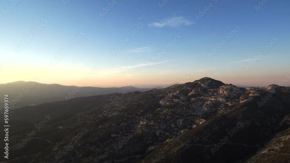 Penteli's majestic mountains and valleys on display in drone video Penteli's majestic mountains and valleys on display in drone video