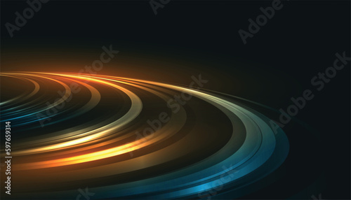 stunning light trail backdrop banner for photography