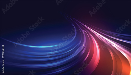 shiny and glowing light trail effect for photography